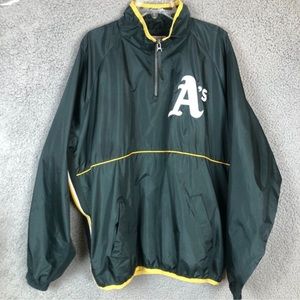 90’s Majestic brand Oakland Athletics Windbreaker.